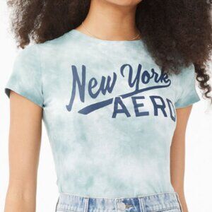New York Aeropostale Tie-Dye Graphic Tee